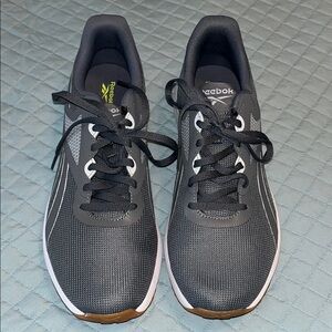 Reebok Black Athletic Shoes with Streamlined Design